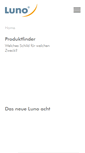 Mobile Screenshot of luno.de